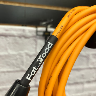 Fat Toad Orange Instrument Cable