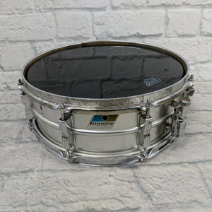 1970's Ludwig Acrolite 5x14 Aluminum Snare