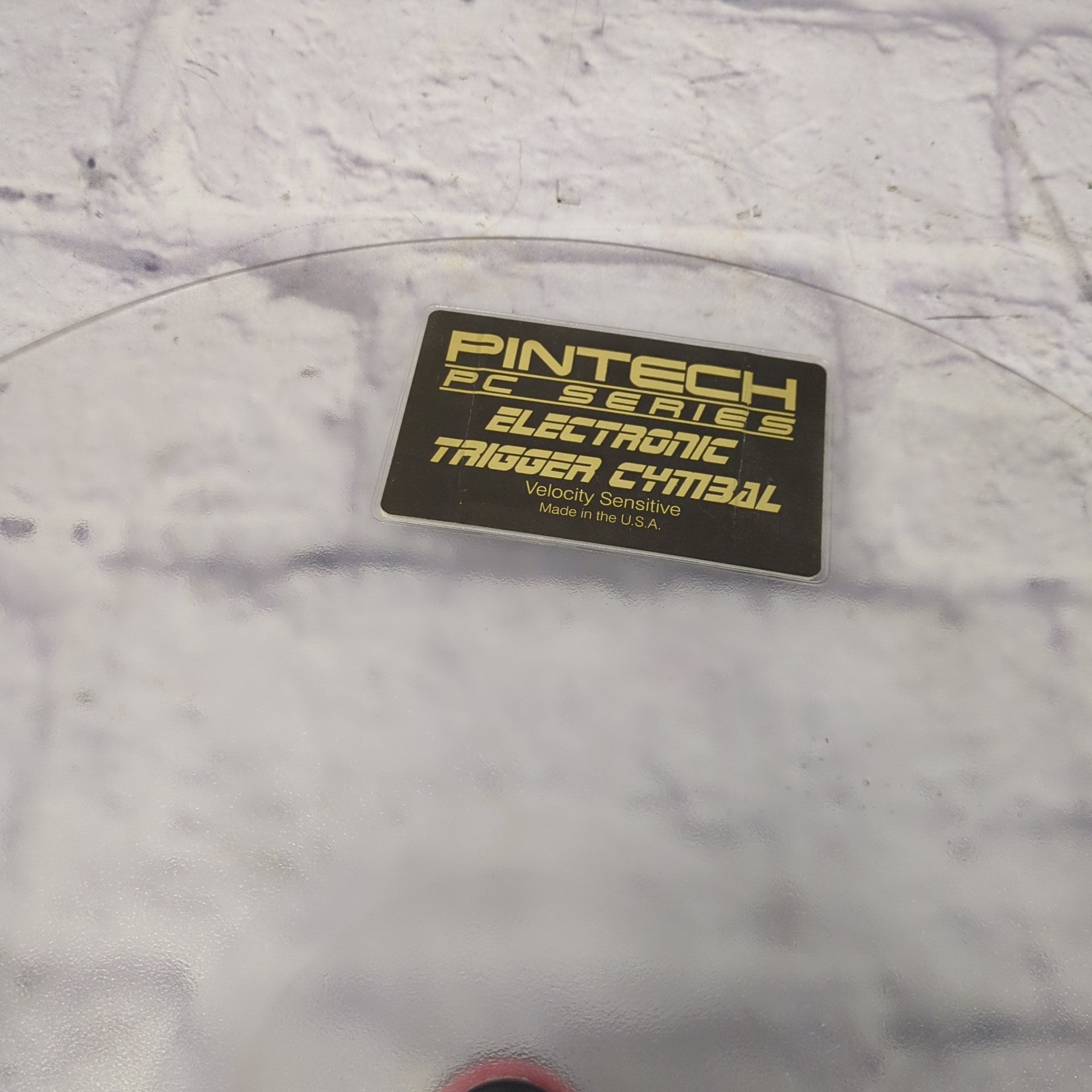 Pintech 18 PC Series Clear Single Zone Electronic Cymbal Trigger Pad