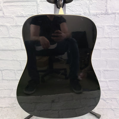 Epiphone PR-100EB Acoustic Guitar AS IS (Black)