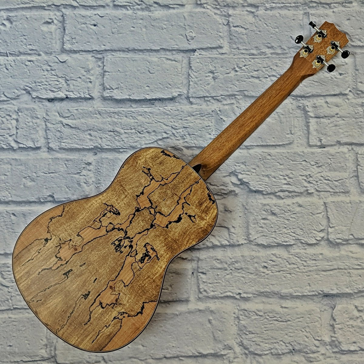 Cordoba 24B Baritone Solid Cedar Top, Spalted Maple Back & Sides Ukulele
