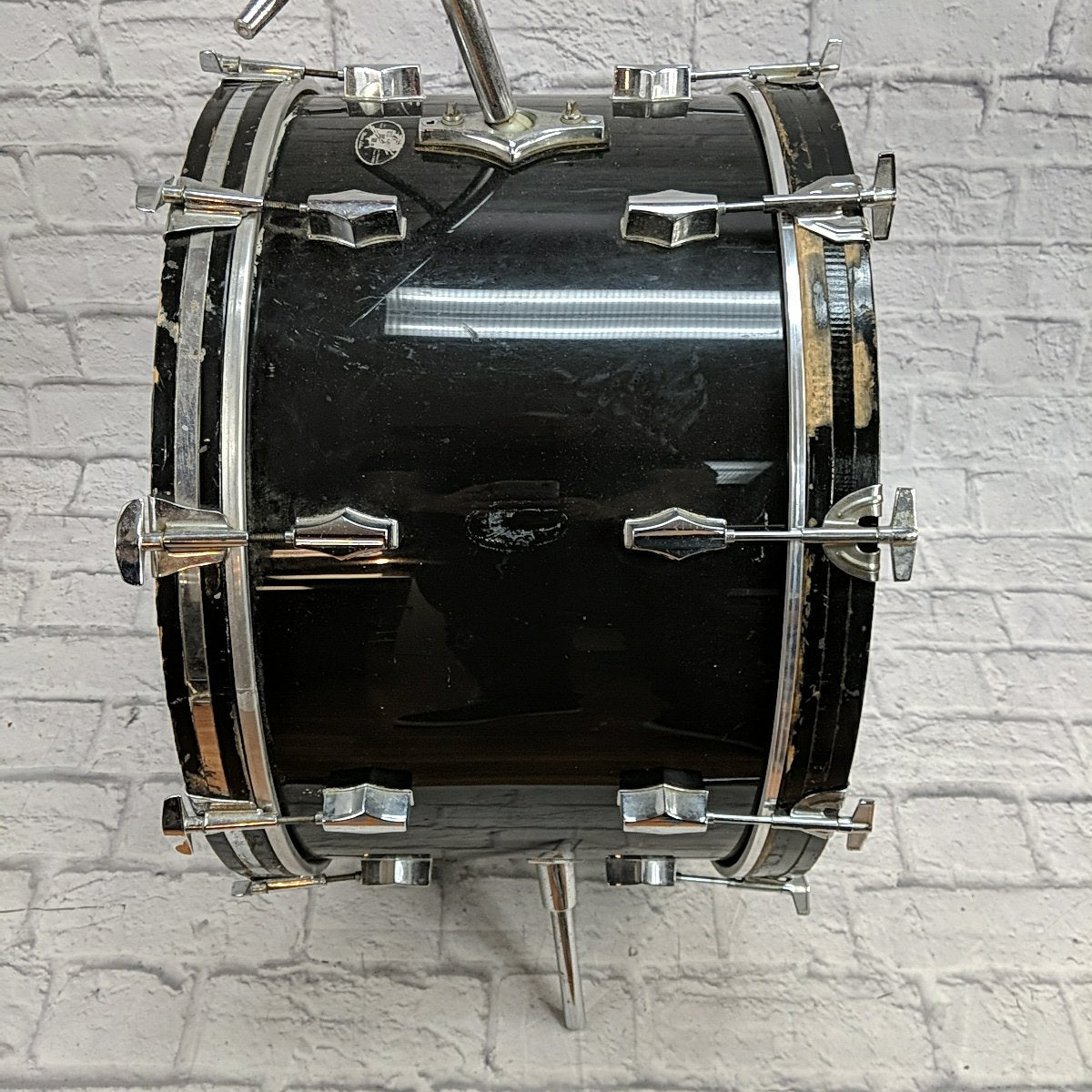 Fibes Vintage 1970s Crystalite 24 Bass Drum