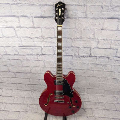 Grote Semi Hollow Guitar - Red