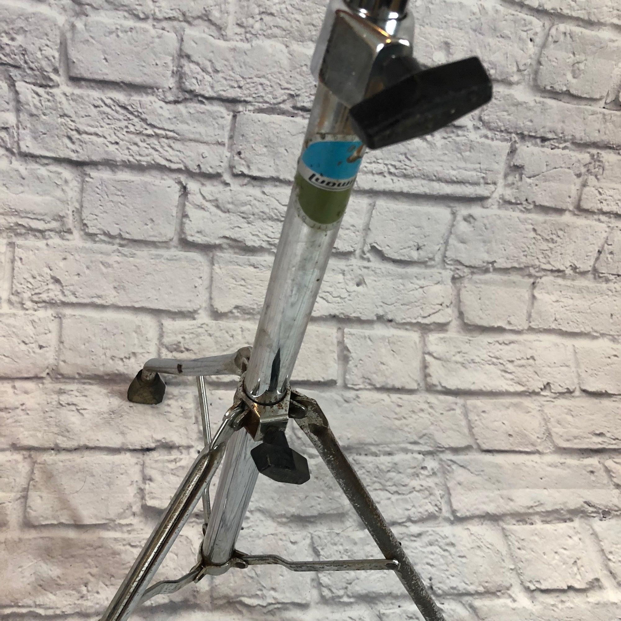 Ludwig 1970s Blue and Olive Hercules Straight Cymbal Stand
