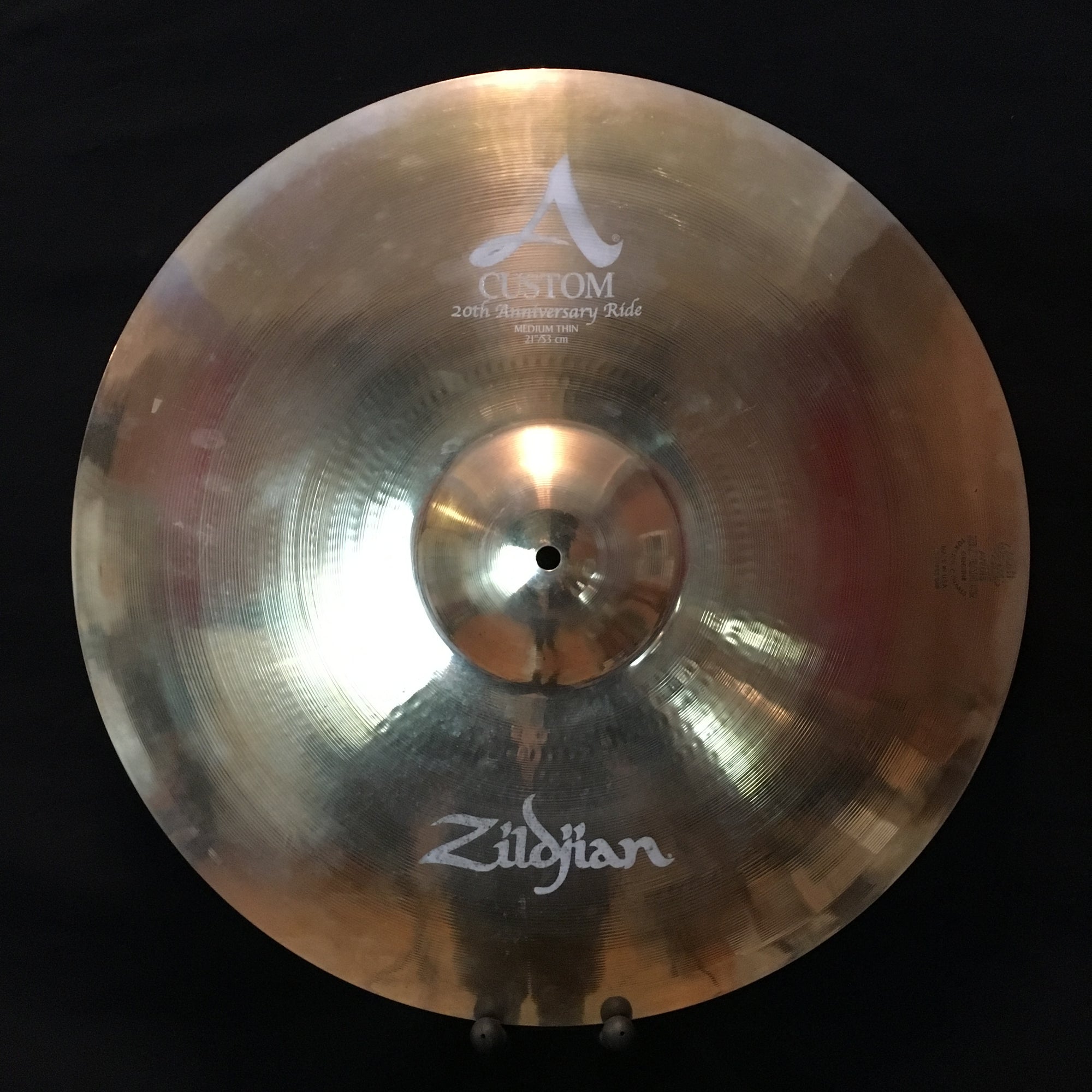 Zildjian 21in A Custom Ride Medium Thin