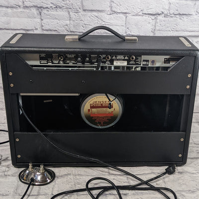 Fender 65 Deluxe Reverb Reissue w/ Footswitch and Cover *Normal Channel is out