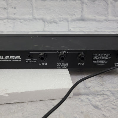 Alesis 3630 Rackmount Dual Channel Compressor Limiter with Gate