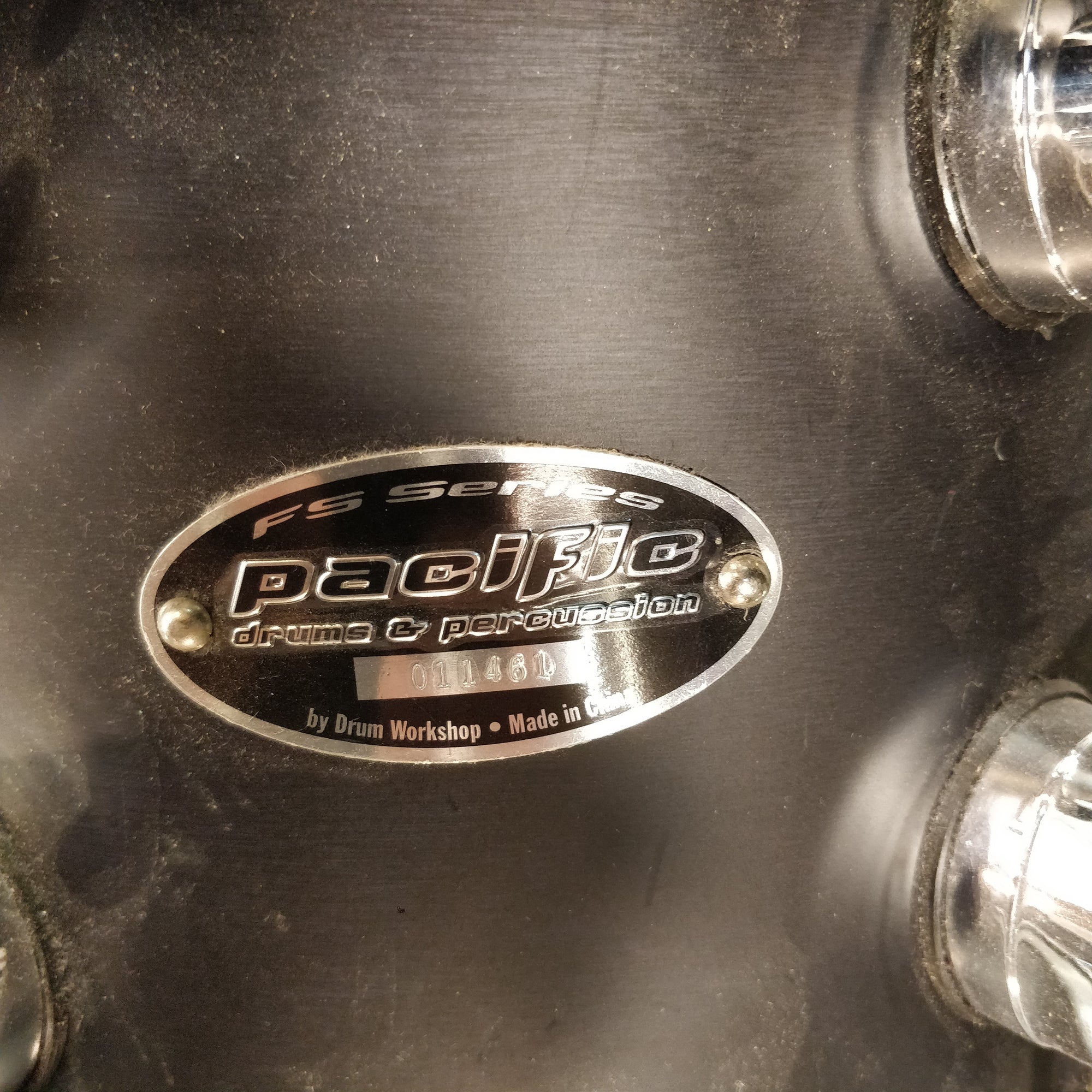 PDP FS Series 4 Piece Drum Kit (Dark Gray Satin) 22 14 12 10