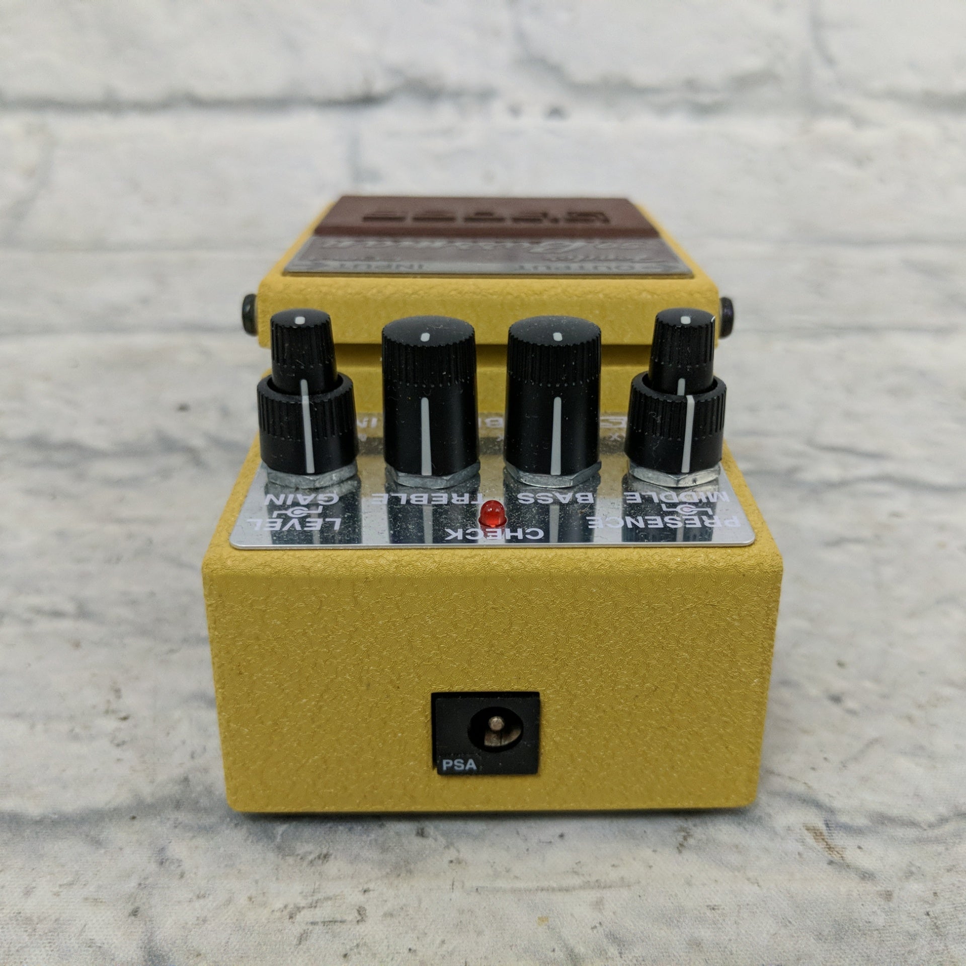 boss bassman pedal Boss FBM-1 Fender Bassman Overdrive Pedal