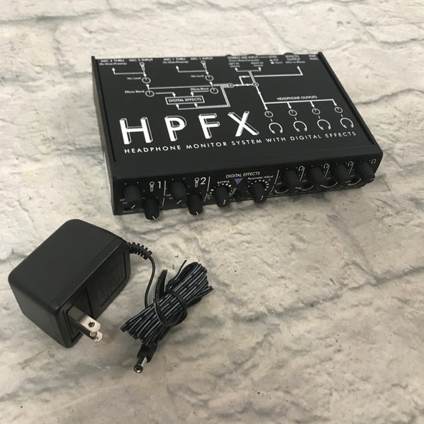 Art HPFX Headphone Monitor 4 - Channel / EFX System - Evolution Music