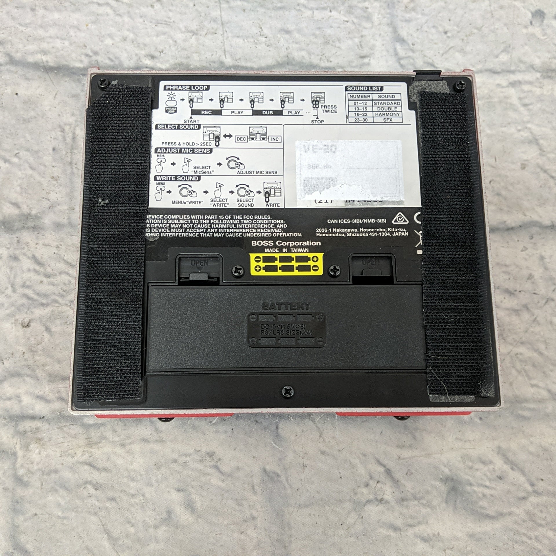 Boss VE-20 Vocal Processor