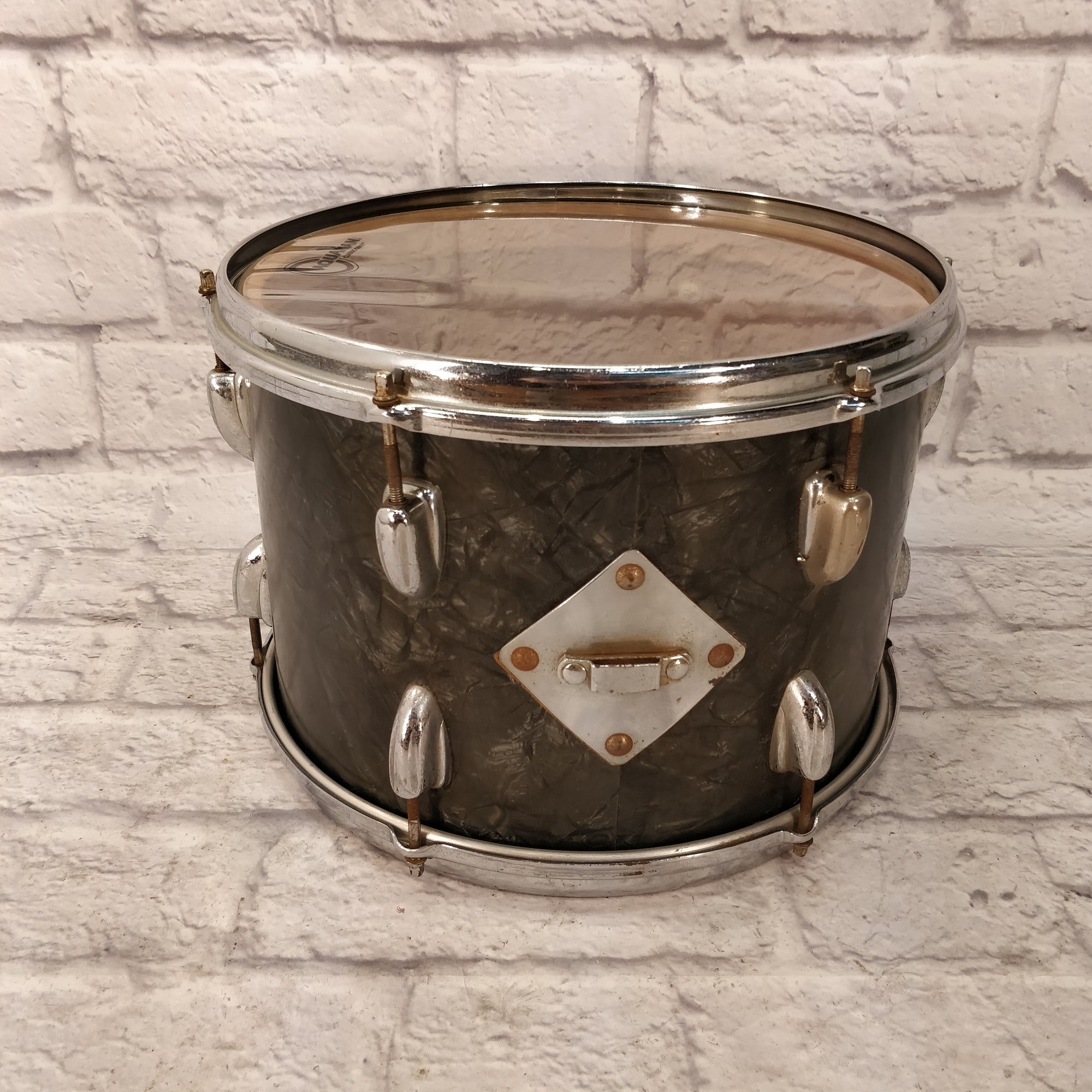 Vintage 1959 Slingerland Rack Tom 13x9 Black Diamond Pearl