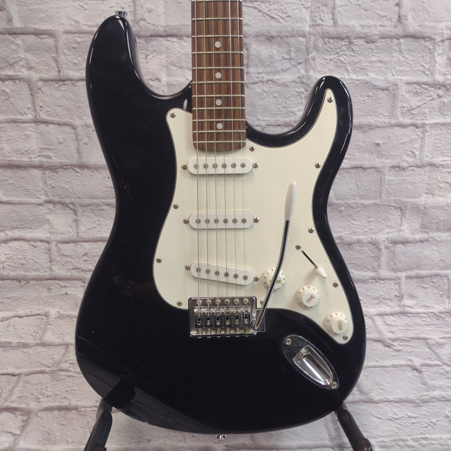Spectrum Black Stratocaster Style Guitar Electric Guitar