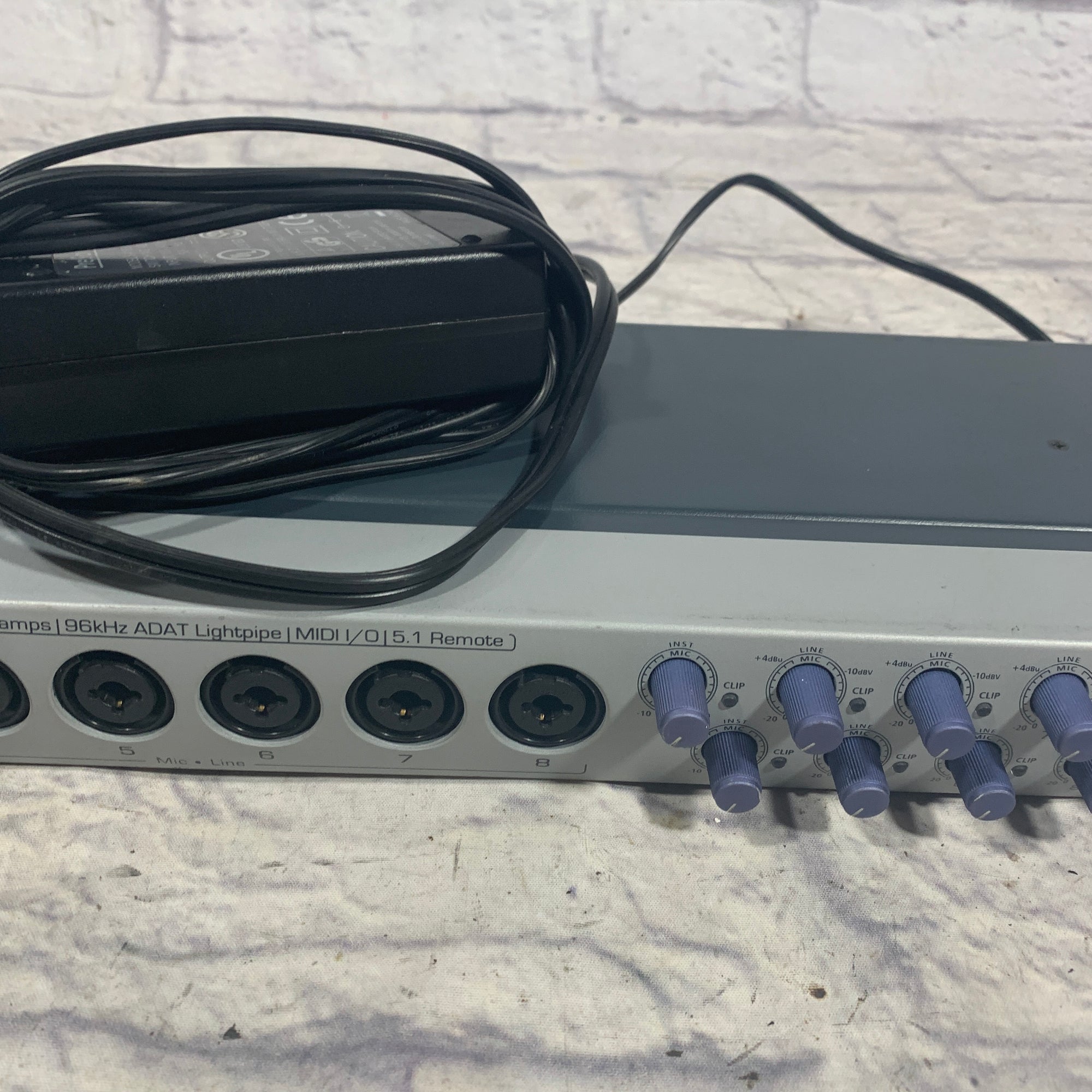 Presonus Firestudio Rack Interface