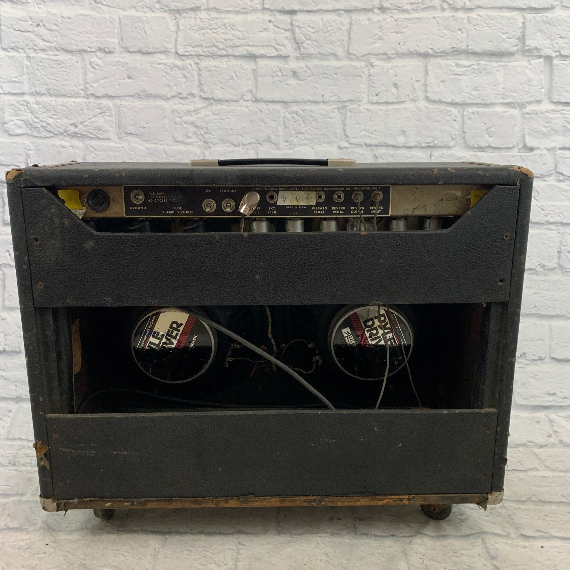 Vintage 1966 Fender Pro Reverb 40 Watt Guitar Combo Amp