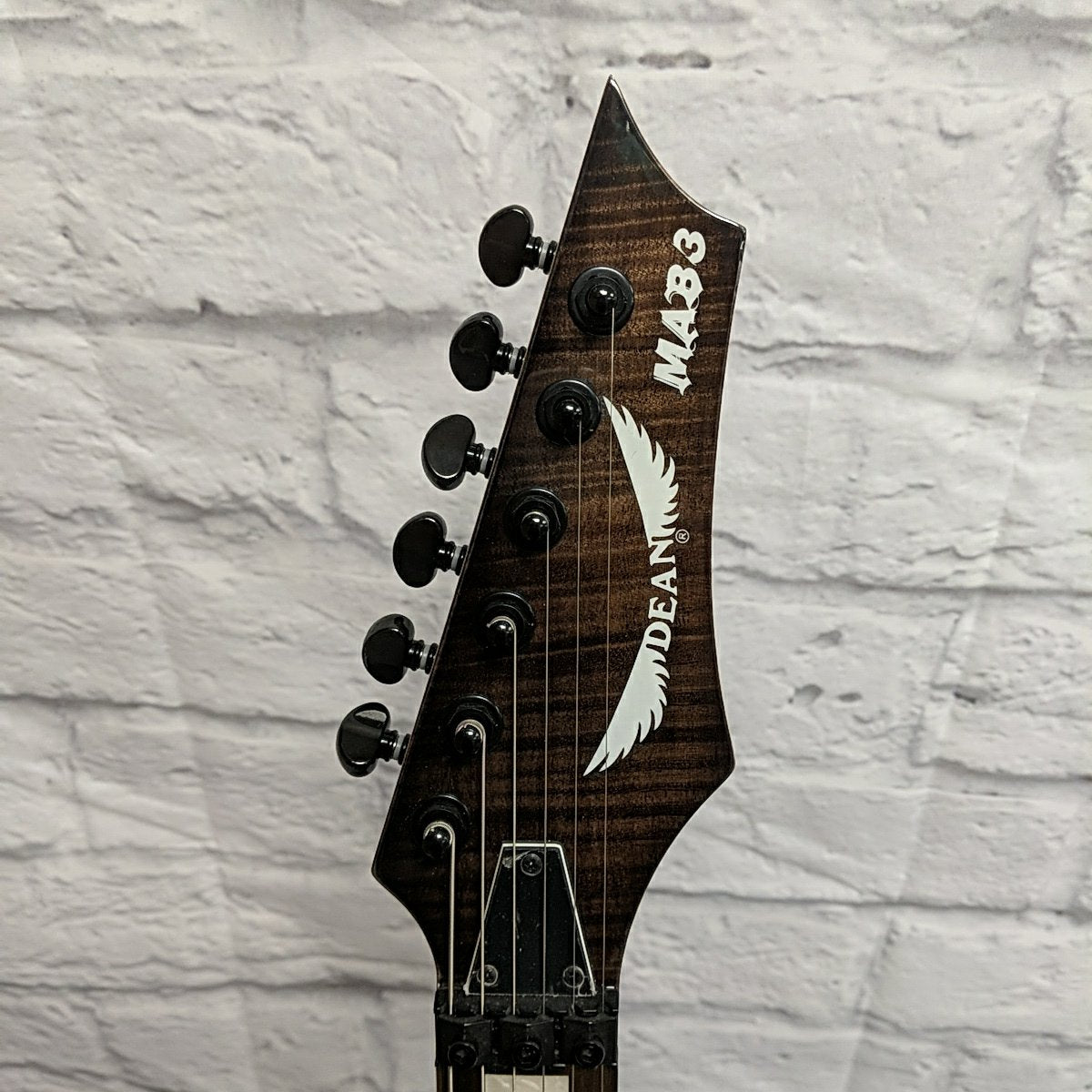Dean MAB3 Michael Batio Electric Guitar Flametop - Trans Black