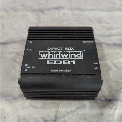 Whirlwind EDB1 DI Box DI Box