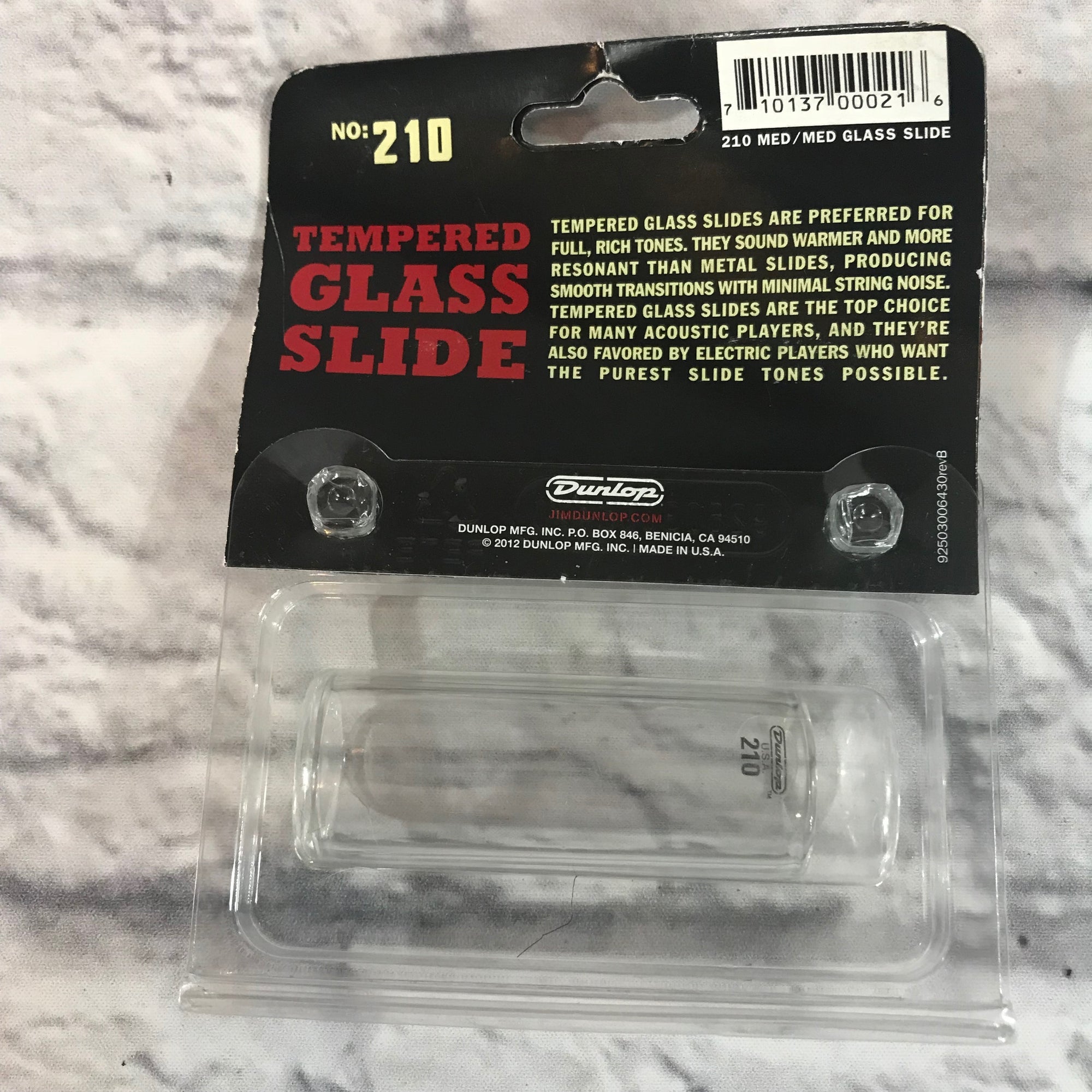 Dunlop Glass Slide #210