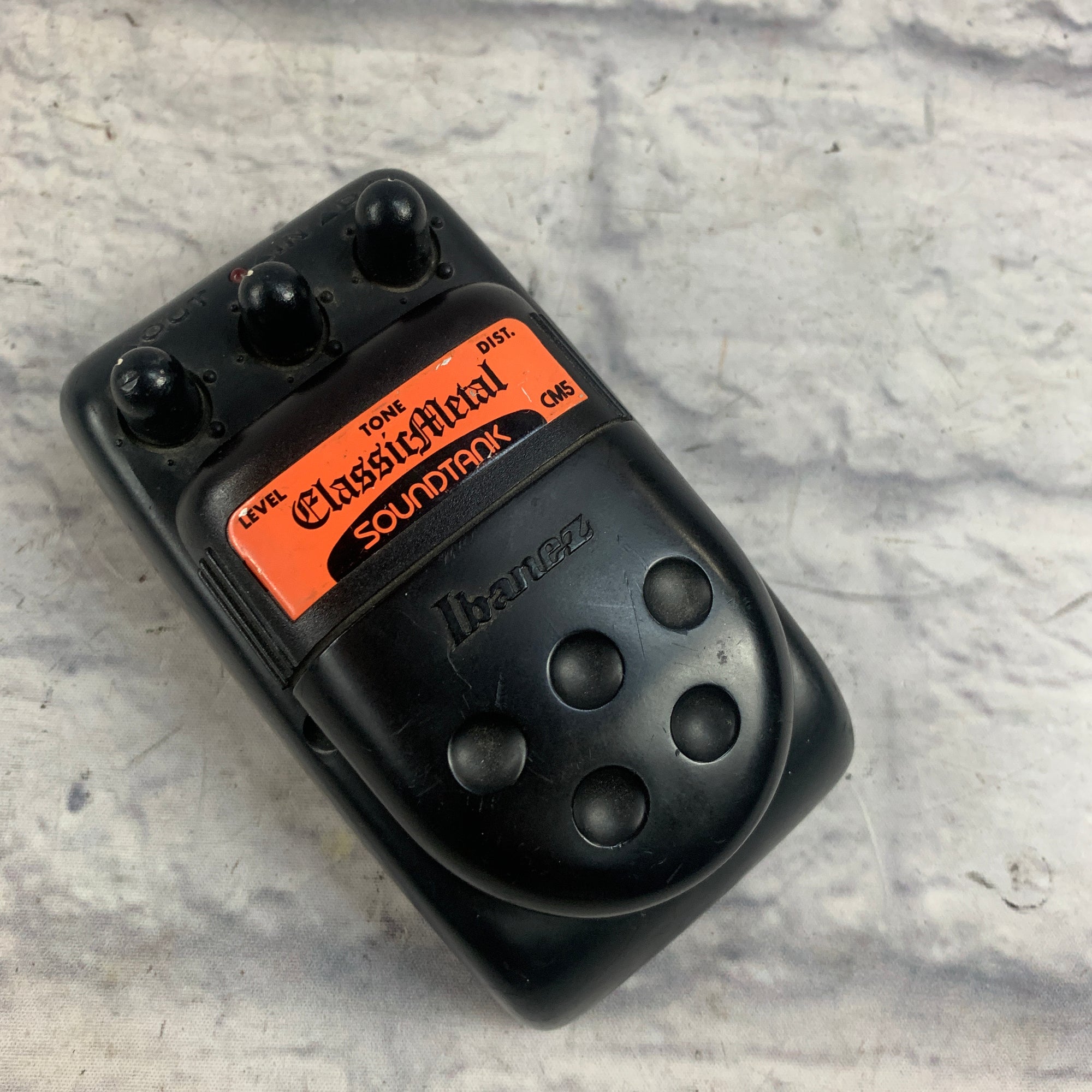 vintage ibanez pedals Vintage Ibanez Soundtank Classic Metal Distortion Pedal