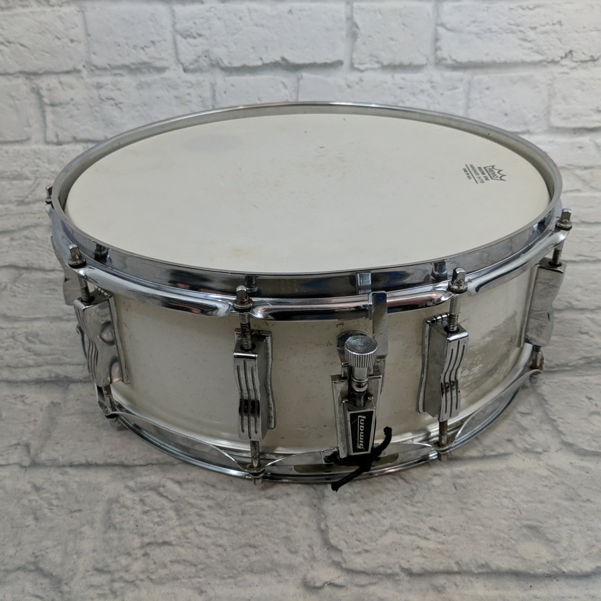 Vintage 70s Ludwig Vistalite Acrylic 10 Lug 14x5 Snare