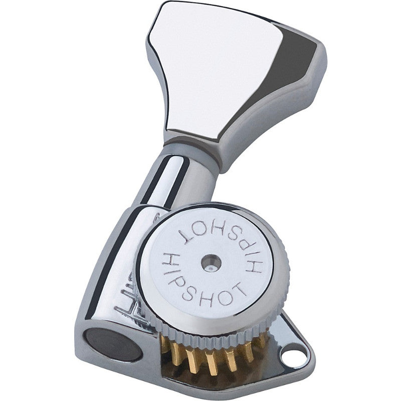 Hipshot 6GLO Chrome Locking Tuner Set