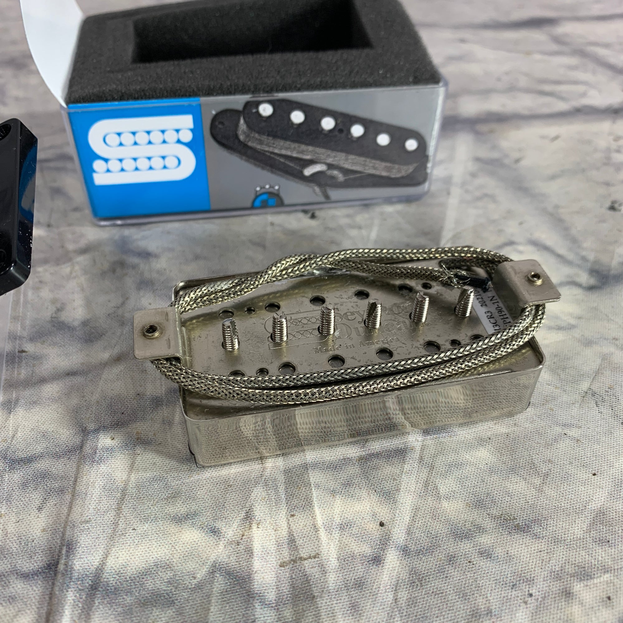 Seymour Duncan SPH90 1N Phat Cat Nickle Cover Neck Pickup