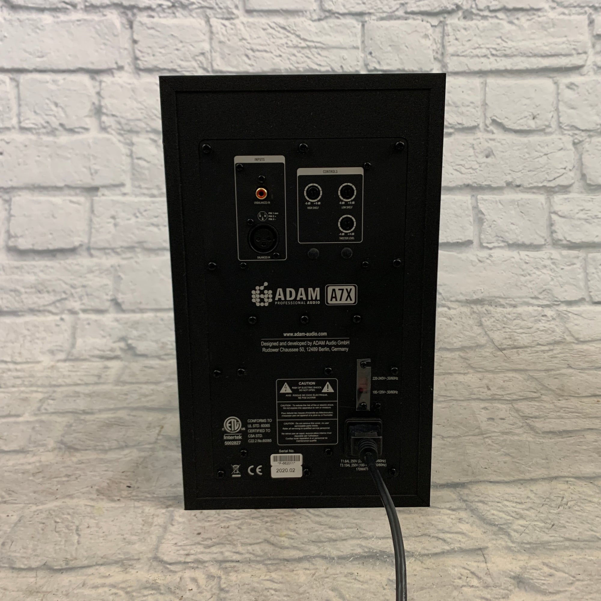 Adam Audio A7X Active Nearfield Studio Monitor (Single