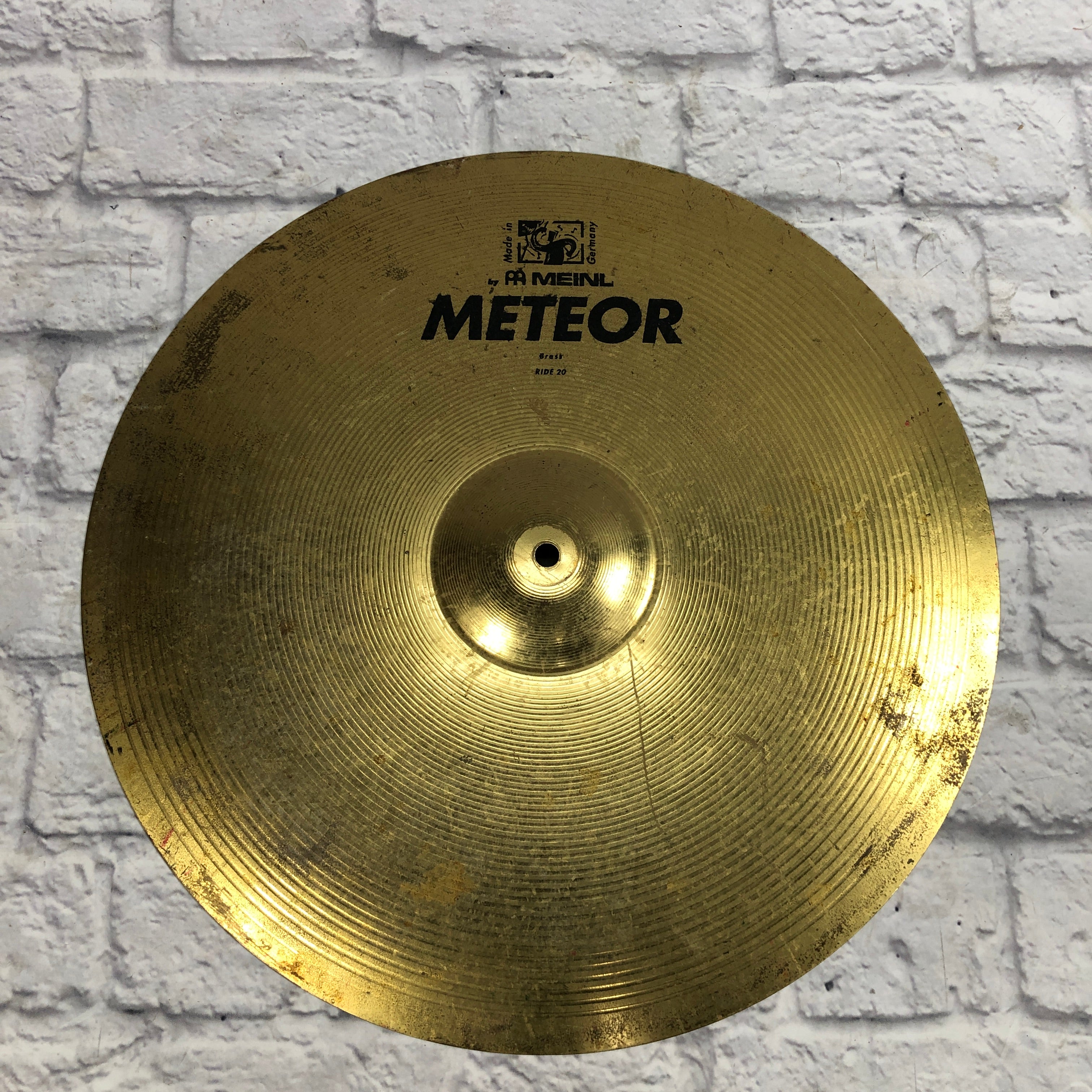 △101733*7△MEINL マイネル METEOR メテオ Brass CRASH16