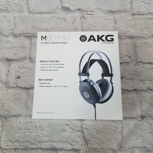 AKG M 80 MkII Semi-Open Studio Headphones