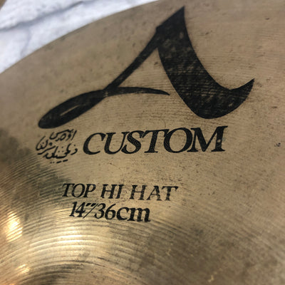 Zildjian 14 A Custom Hi Hat Cymbal Pair