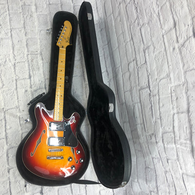 Fender Starcaster Semi-Hollow Body Electric Guitar with Case