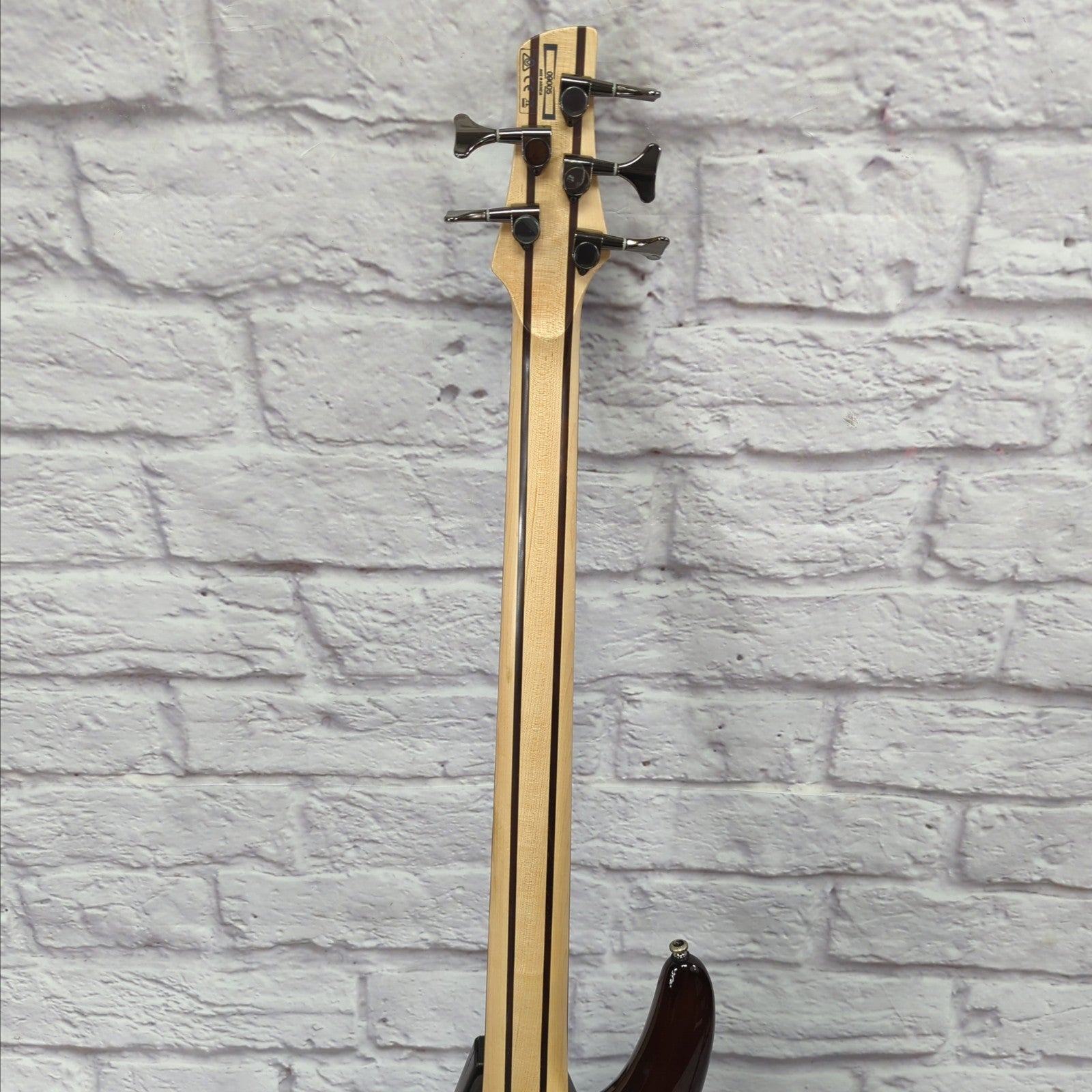 Ibanez SR405EQM Quilted Maple 5-String Electric Bass Guitar Dragon Eye Burst