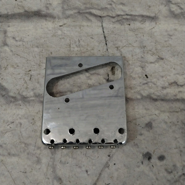 Telecaster Bridge Types Unknown 6 Saddle Telecaster Bridge - Evolution Music