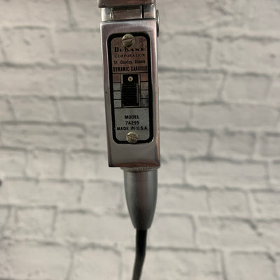 Vintage Electro-Voice Dukane Dynamic Shotgun 7A295 w/ 4-Pin Cable