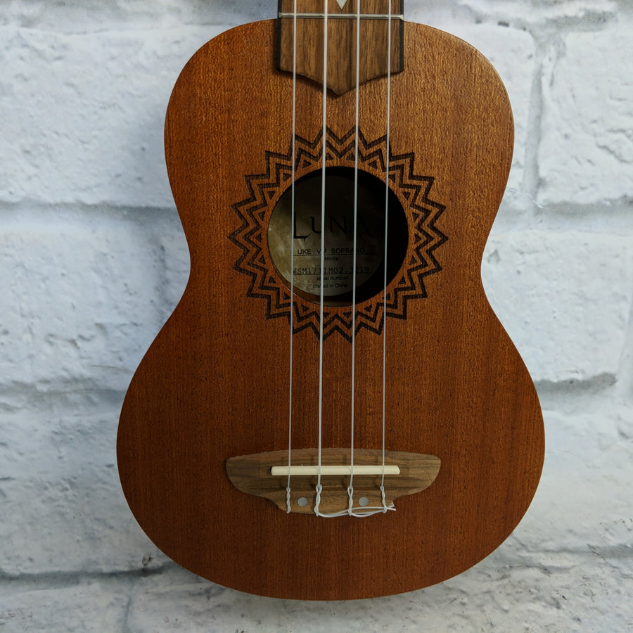 Luna VM Vintage Mahogany Soprano Uke