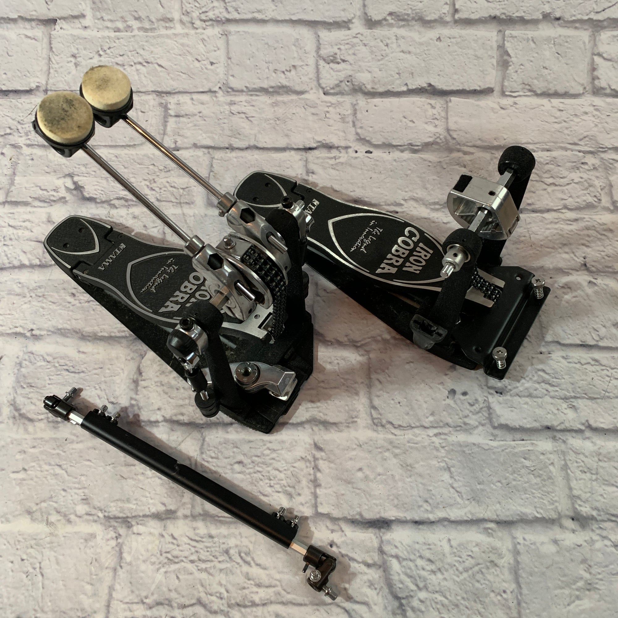 Tama Iron Cobra Power Glide Double Bass Drum Pedal with Case