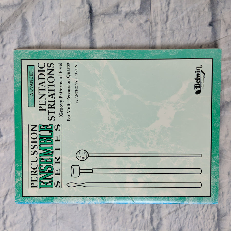 Percussion Ensemble Series - Advanced - Pentadic Striations