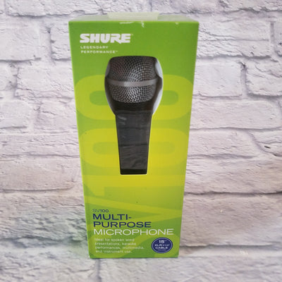 Shure SV100 Multi-Purpose Microphone with XLR-1/4" Cable