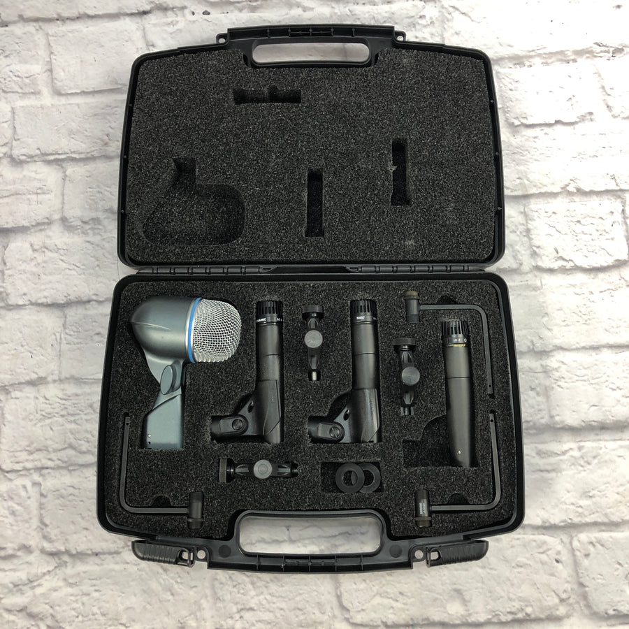 Shure DKM-57 Drum Mic Set w/Hard Case