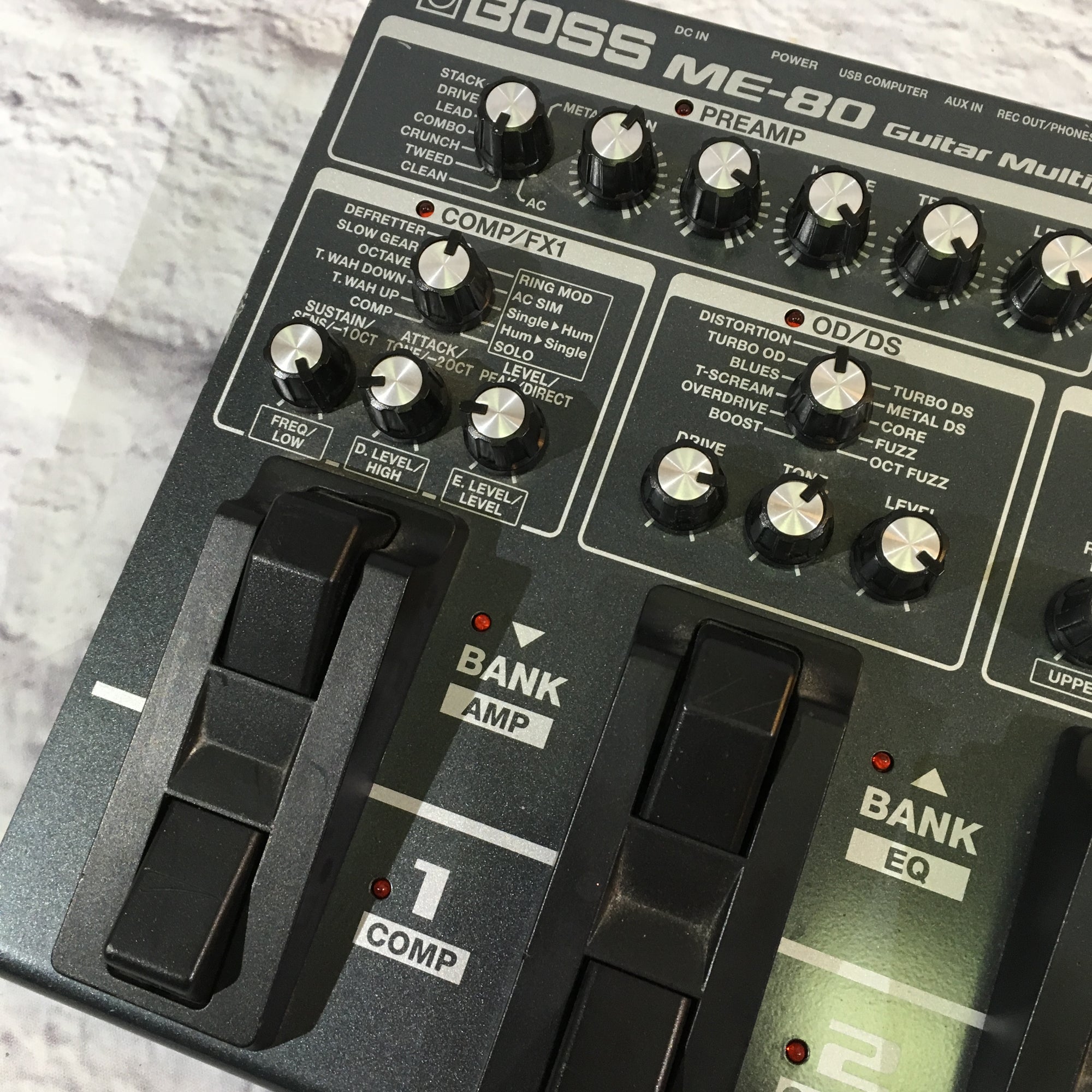 boss me-80 multi-effects pedal Boss ME-80 Guitar Multiple Effects Pedal