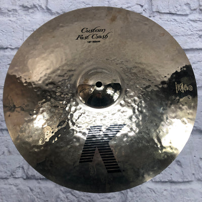 Zildjian 16in K Custom Fast Crash Cymbal