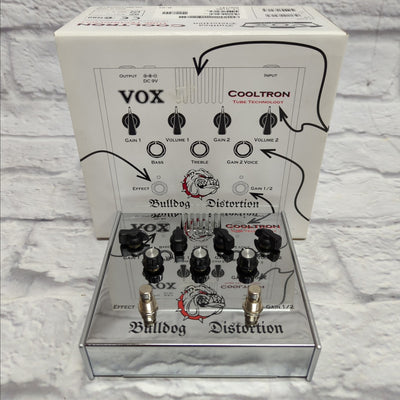 Vox Bulldog Cooltron Dual Tube Distortion Pedal