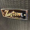 Kustom K100 Tuck & Roll 2x12  Cabinet - Black