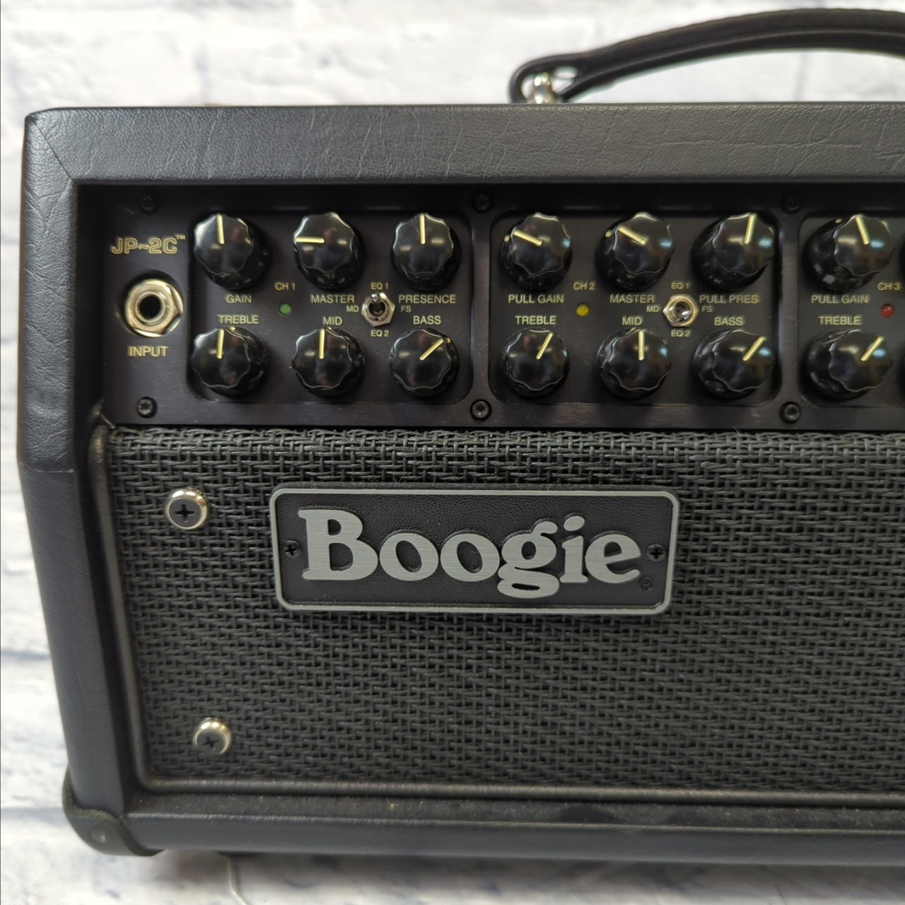 Mesa/Boogie JP-2C Mark IIC+ John Petrucci 60/100-watt Tube Head - Black Taurus - Like New