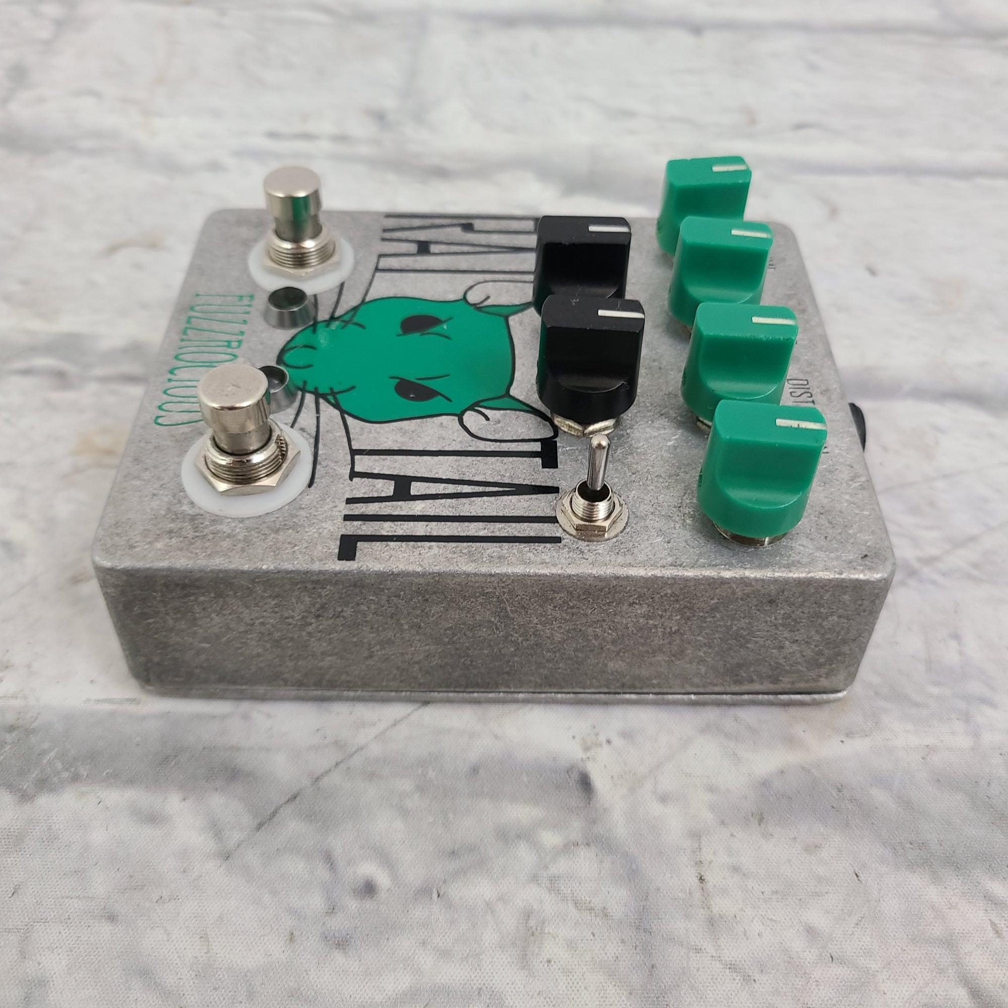 Fuzzrocious Rat Tail/ Cat Tail Mod Distortion Pedal