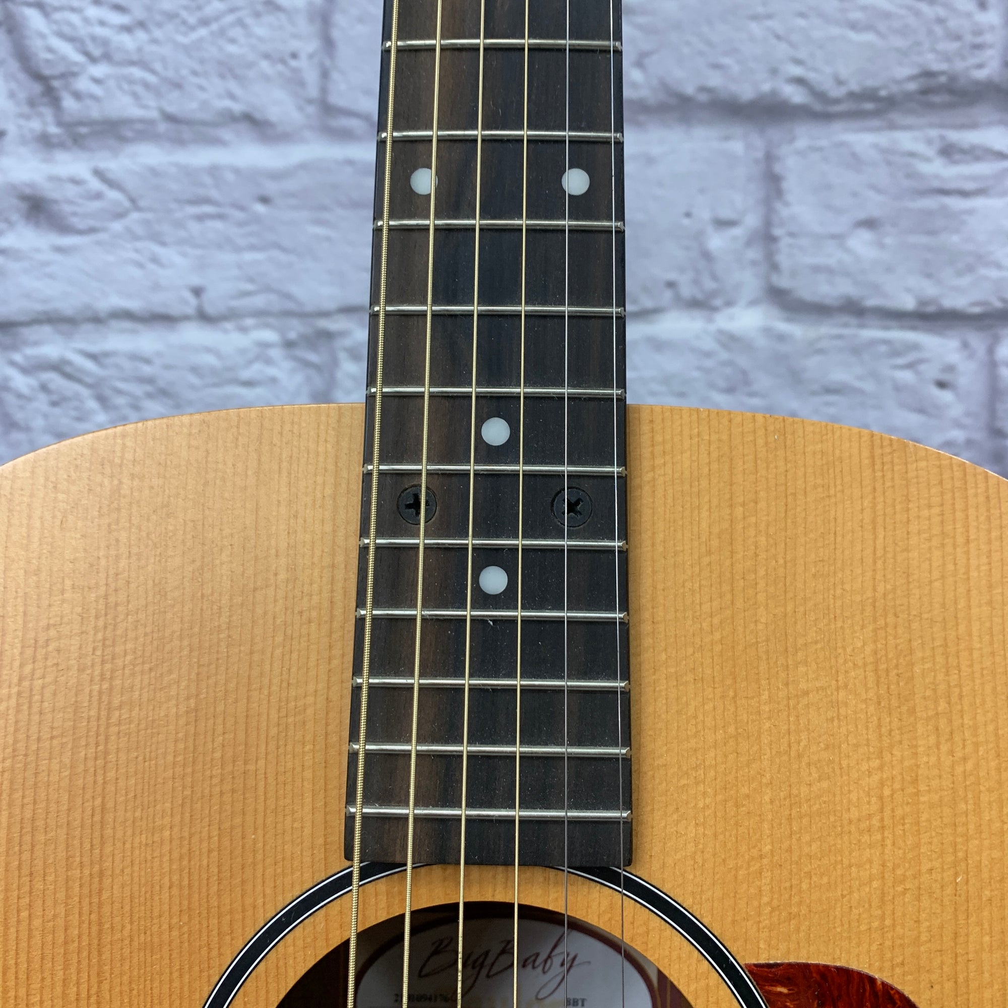 Taylor BBT Big Baby Natural Acoustic Guitar w/ Gig Bag