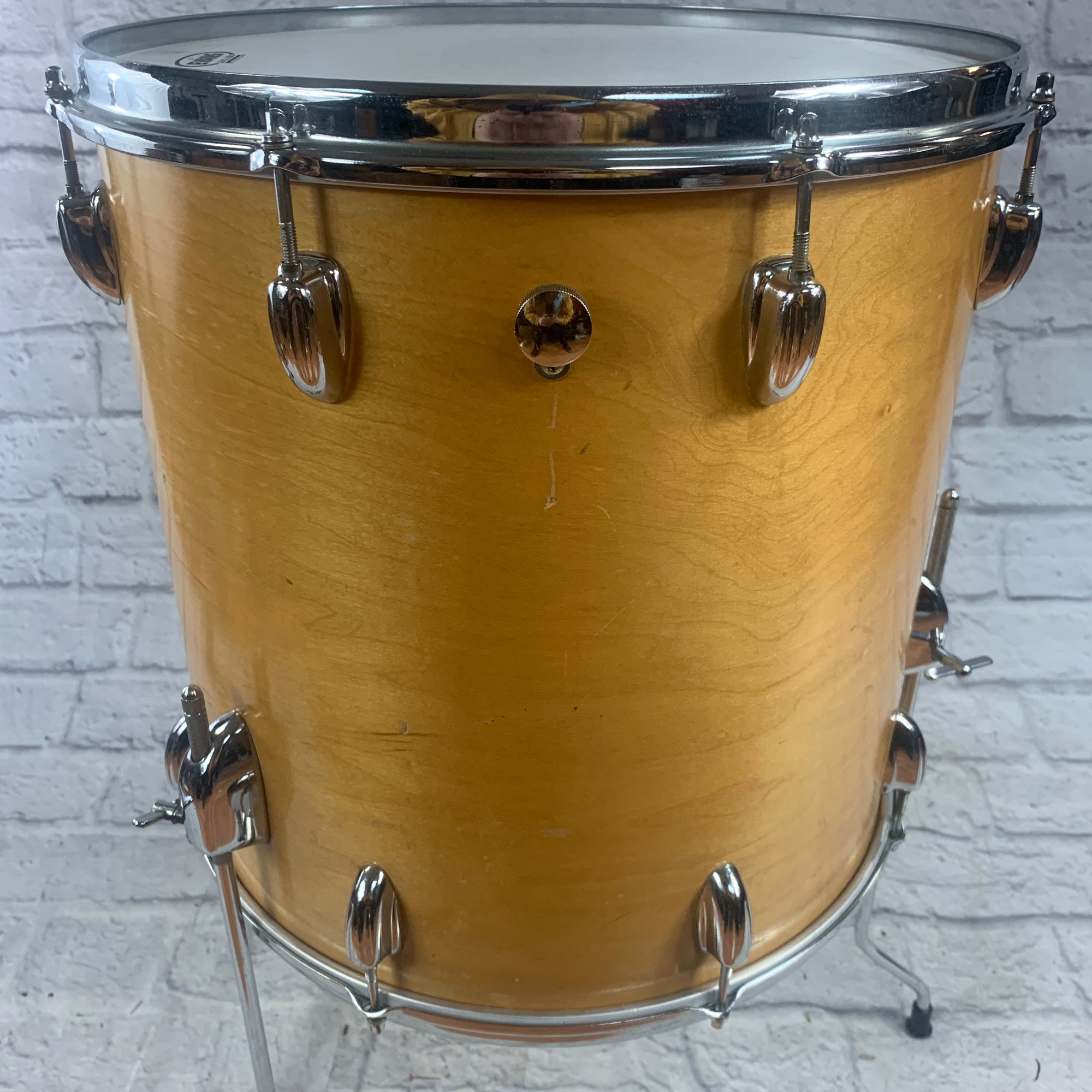 Slingerland 16x16 Natural Maple Floor Tom