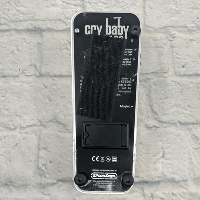 Dunlop Cry Baby Bass Wah Pedal White