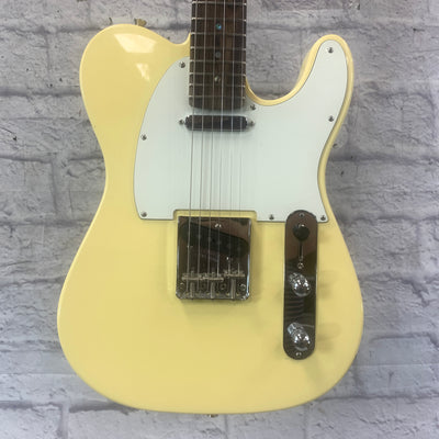 Unknown Partscaster Tele Cream Electric Guitar