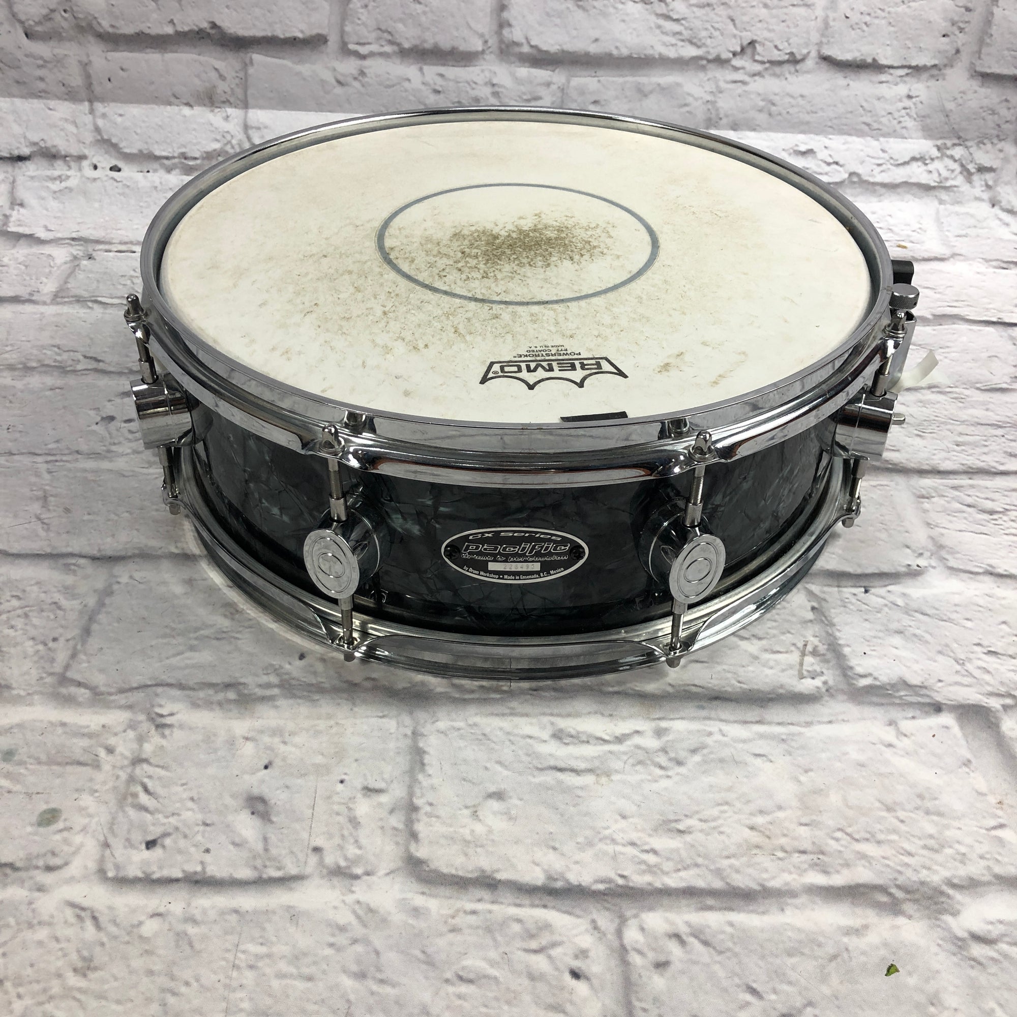 Pacific 14in CX Snare Drum Black Diamond Pearl